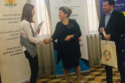 Връчване на сертификати по проект „Младите лидери за целите на устойчивото развитие”, 